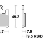 Sbs Brakepads Dual Sinter