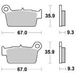 Sbs Brakepads Ceramic
