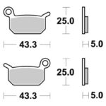 Sbs Brakepads Racing Sintered