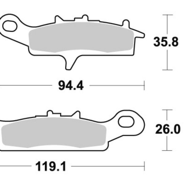 Sbs Brakepads Racing Sintered