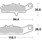 Sbs Brakepads Racing Sintered