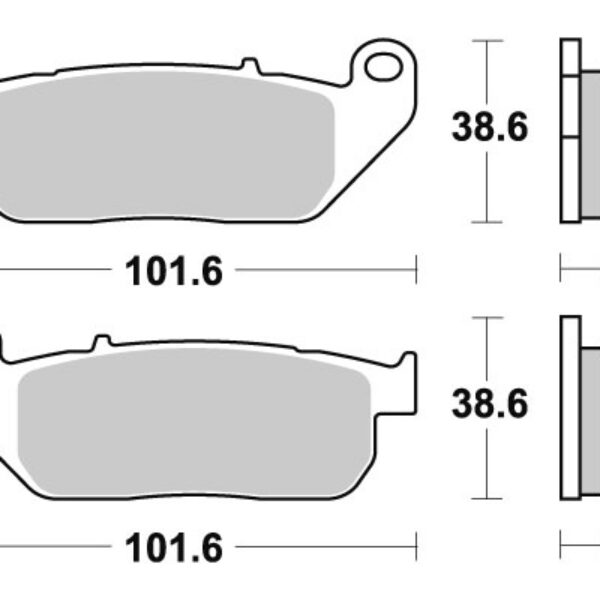 Sbs Brakepads Sintered