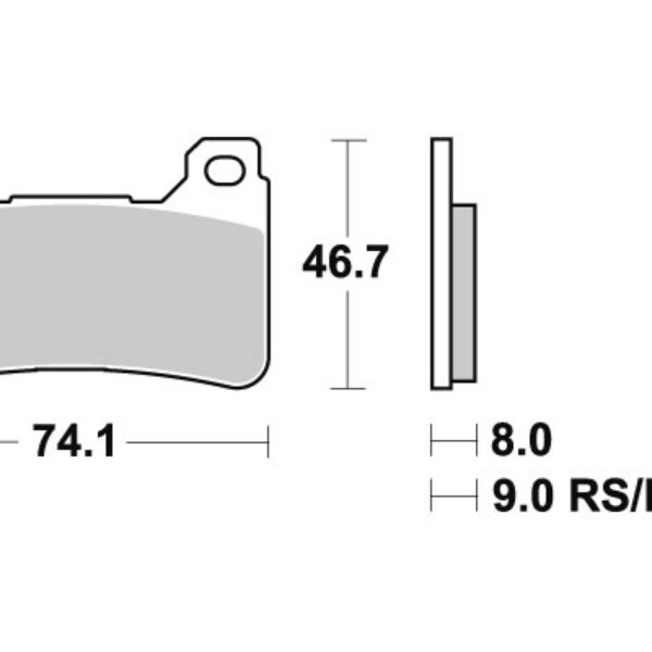 Sbs Brakepads Dual Carbon