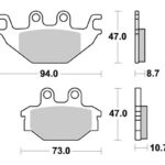 Sbs Brakepads Racing Sintered