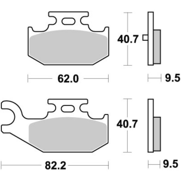 Sbs Brakepads Racing Sintered