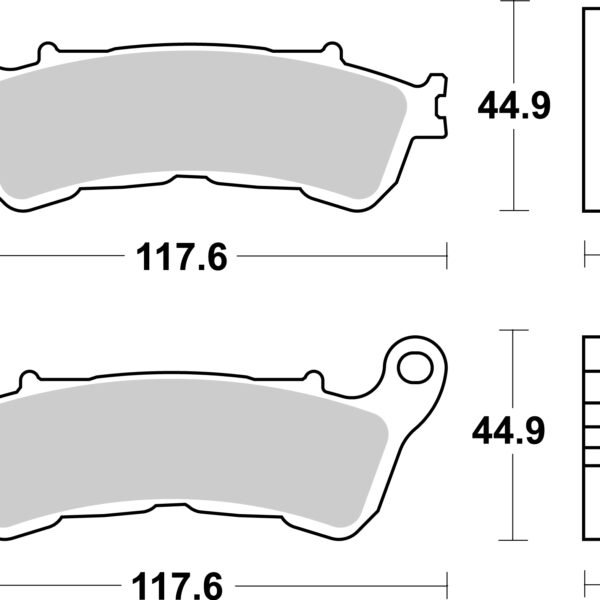 Sbs Brakepads Sintered
