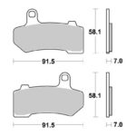 Sbs Brakepads Carbon Tech