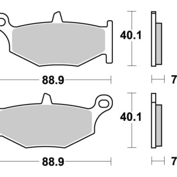 Sbs Brakepads Ceramic