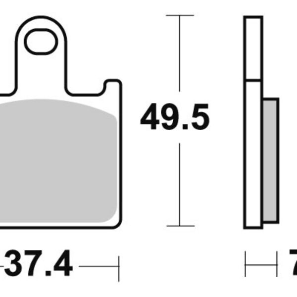 Sbs Brakepads Dual Carbon