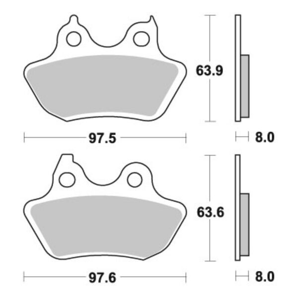 Sbs Brakepads Carbon Tech