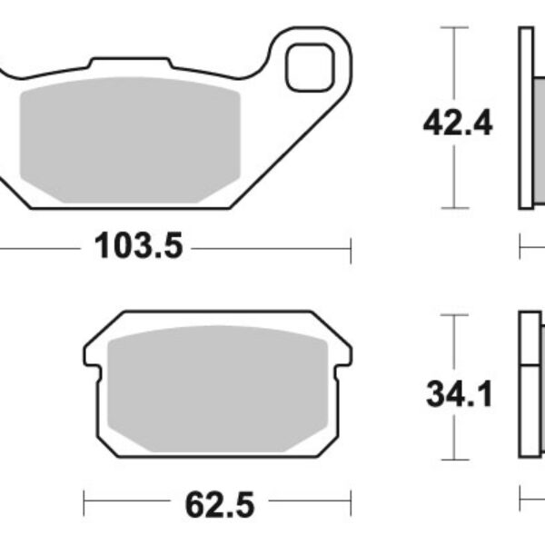 Sbs Brakepads Ceramic