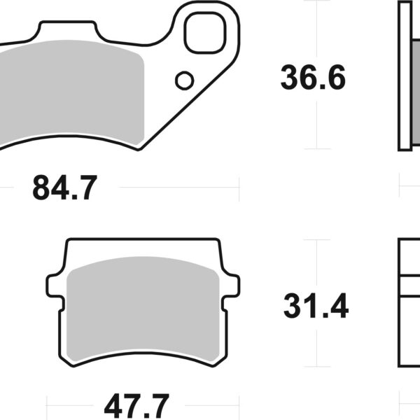 Sbs Brakepads Ceramic