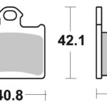 Sbs Brakepads Carbon Silver