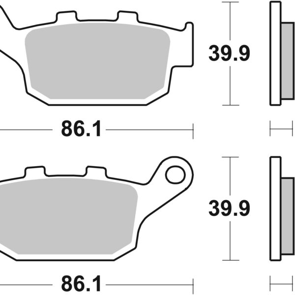 Sbs Brakepads Ceramic