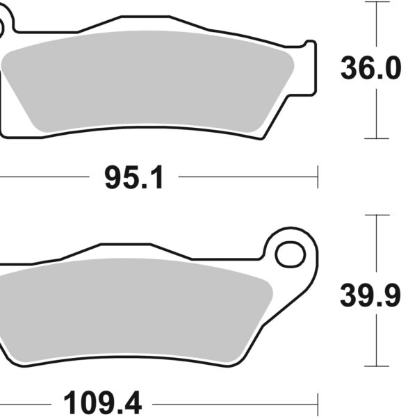 Sbs Brakepads Sintered Offroad