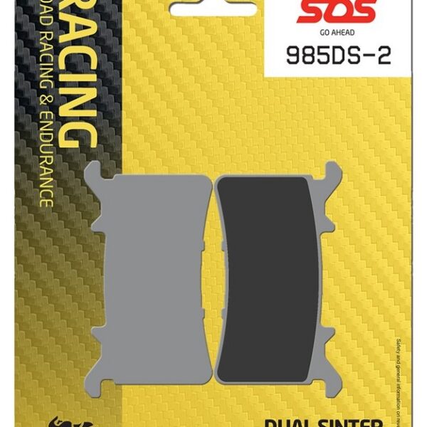 Sbs Brakepads Dual Sinter 2