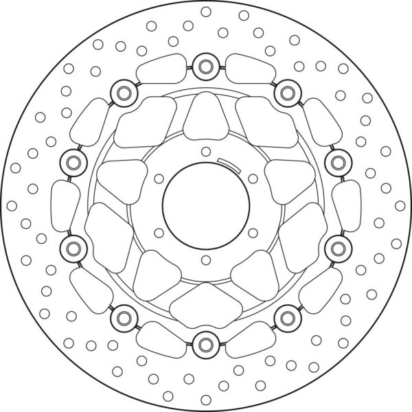 Brembo Serie Oro brakedisc floating