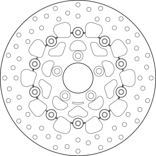 Brembo Serie Oro brakedisc floating