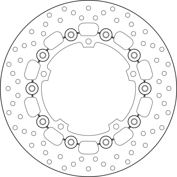 Brembo Serie Oro brakedisc floating