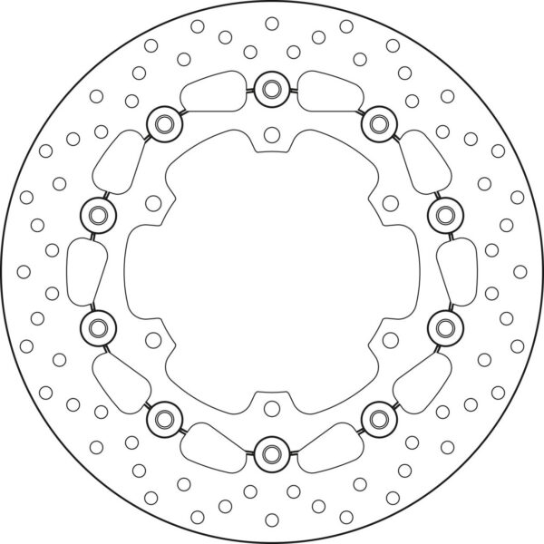 Brembo Serie Oro brakedisc floating