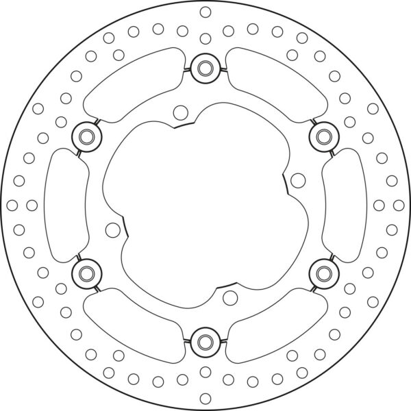 Brembo Serie Oro brakedisc floating