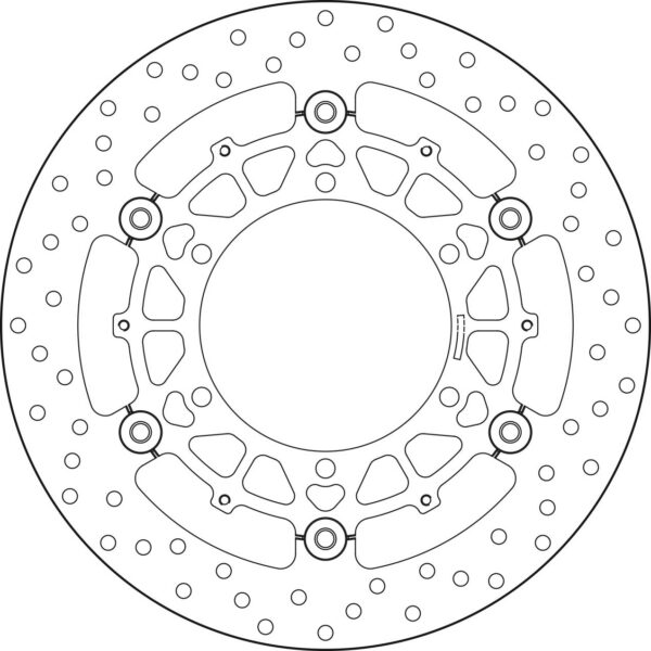 Brembo Serie Oro brakedisc floating