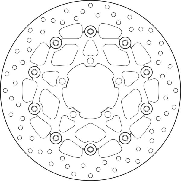 Brembo Serie Oro brakedisc floating