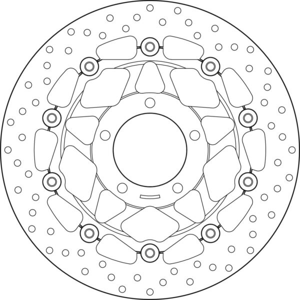 Brembo Serie Oro brakedisc floating