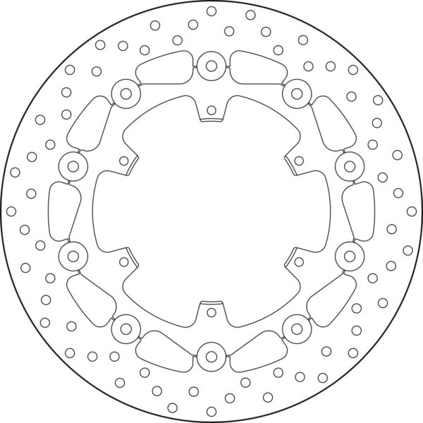 Brembo Serie Oro brakedisc floating