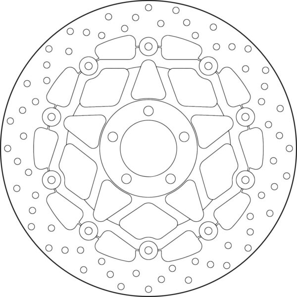 Brembo Serie Oro brakedisc floating