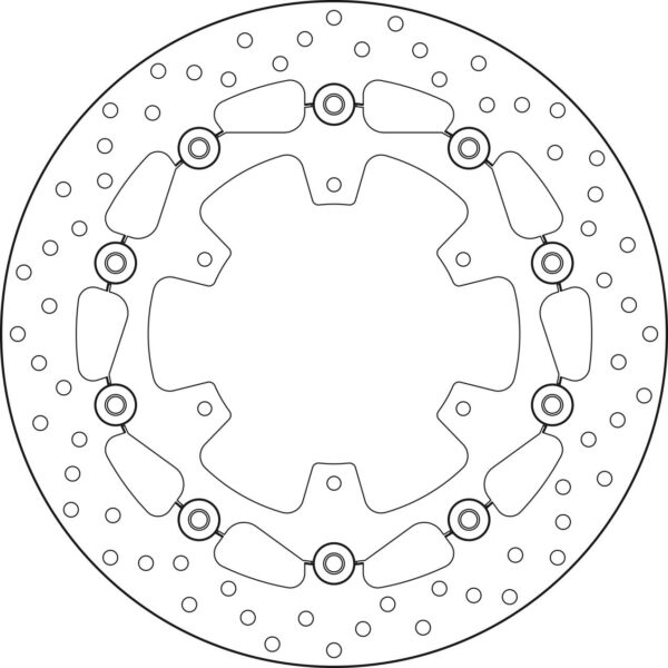 Brembo Serie Oro brakedisc floating