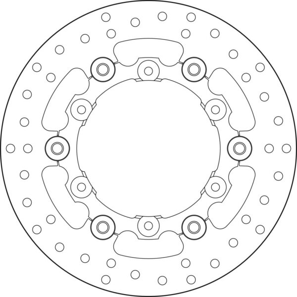 Brembo Serie Oro brakedisc floating