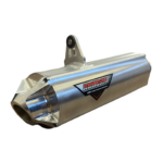 SPI Slip on exhaust system ALU Polaris Sportsman 450 570 2014-26