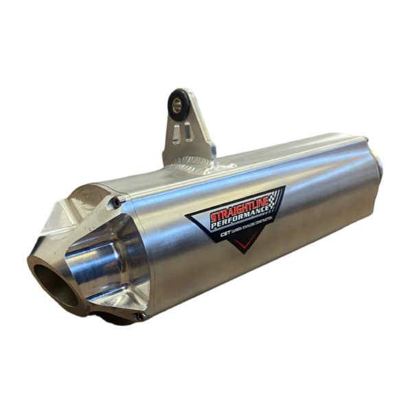 SPI Slip on exhaust system ALU Polaris Sportsman 450 570 2014-26