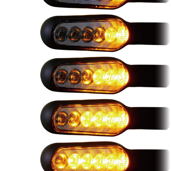 Daytona D-light Stellar Sequential led indicators black body