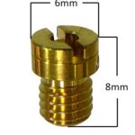 Main Jet # 65 Round small M5 Fits: Keihin