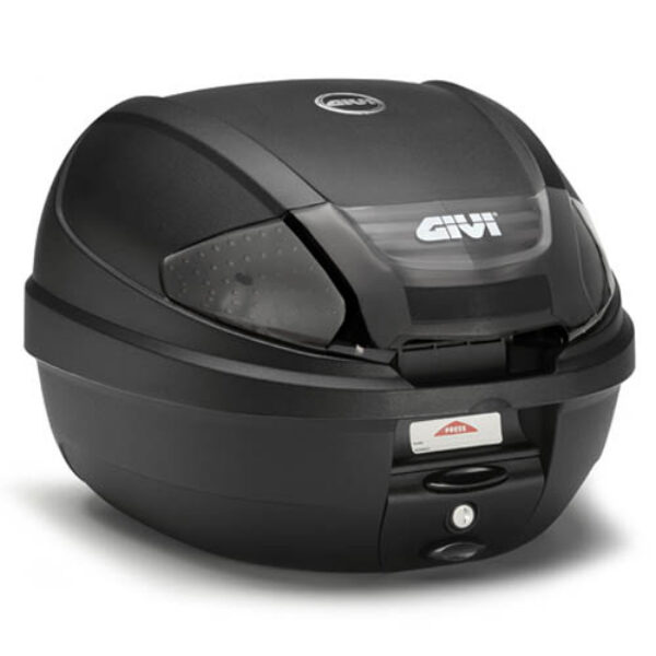 Givi E300NT2B TECH 30 ltr. MONOLOCK® topcase (black) universal fitting kit incl