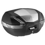 Givi V47 Tech monokey 47lt case with black unpainted cover