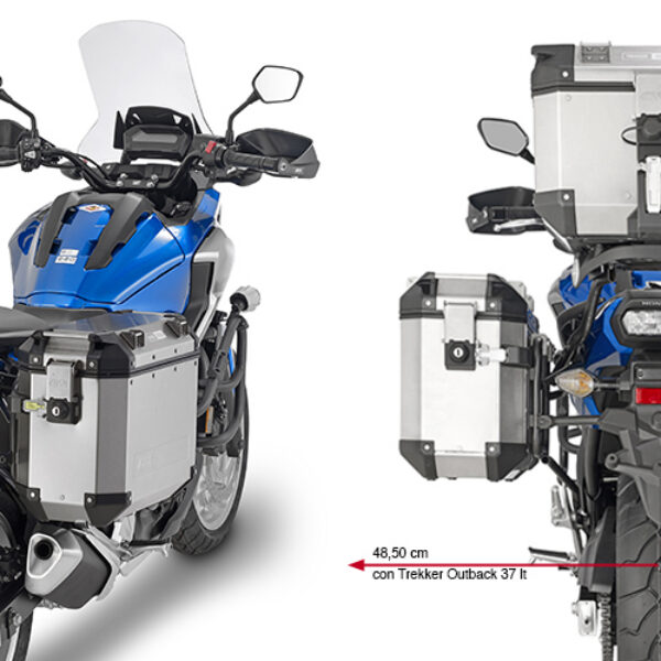 Givi Tubular pannier holder for Trekker Outback NC750X 16-