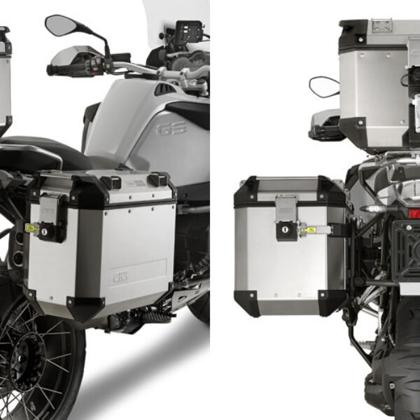 Givi Tubular pannier holder for Trekker Outback BMW R1200GS (13)