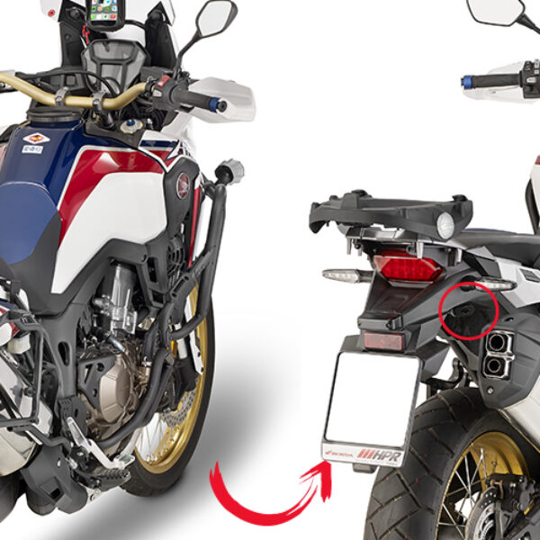 Givi Rapid release tubular side-case holder for MONOKEY® cases CRF1000L Africa T
