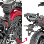 Givi Rapid release tub. side-case holder for MONOKEY® MT-09 Tracer (15)