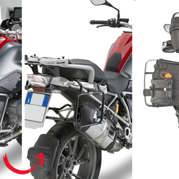 Givi Rapid release tubular side-case holder for MONOKEY® cases BMW R1200GS (13-)