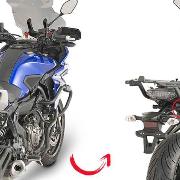 Givi Specific rapid release side case holder for V35 MONOKEY® SIDE cases