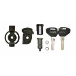 Security Lock key including bush and