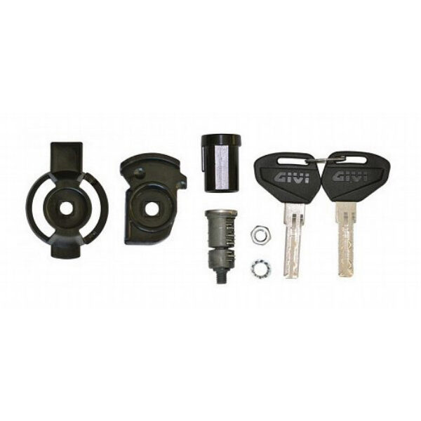Security Lock key including bush and