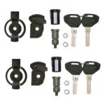 Security Lock key set for 2 cases including bush and under lock platelets