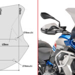 Givi Specific screen smoked 43.5 x 43 cm (HxW) R1200GS/R1250GS