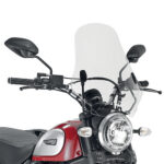 Givi Specific screen transparent 48 x 43.5 cm Ducati Scrambler 400 (16) 800 (1