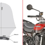 Givi Universal screen smoked 36.5 x 35 cm